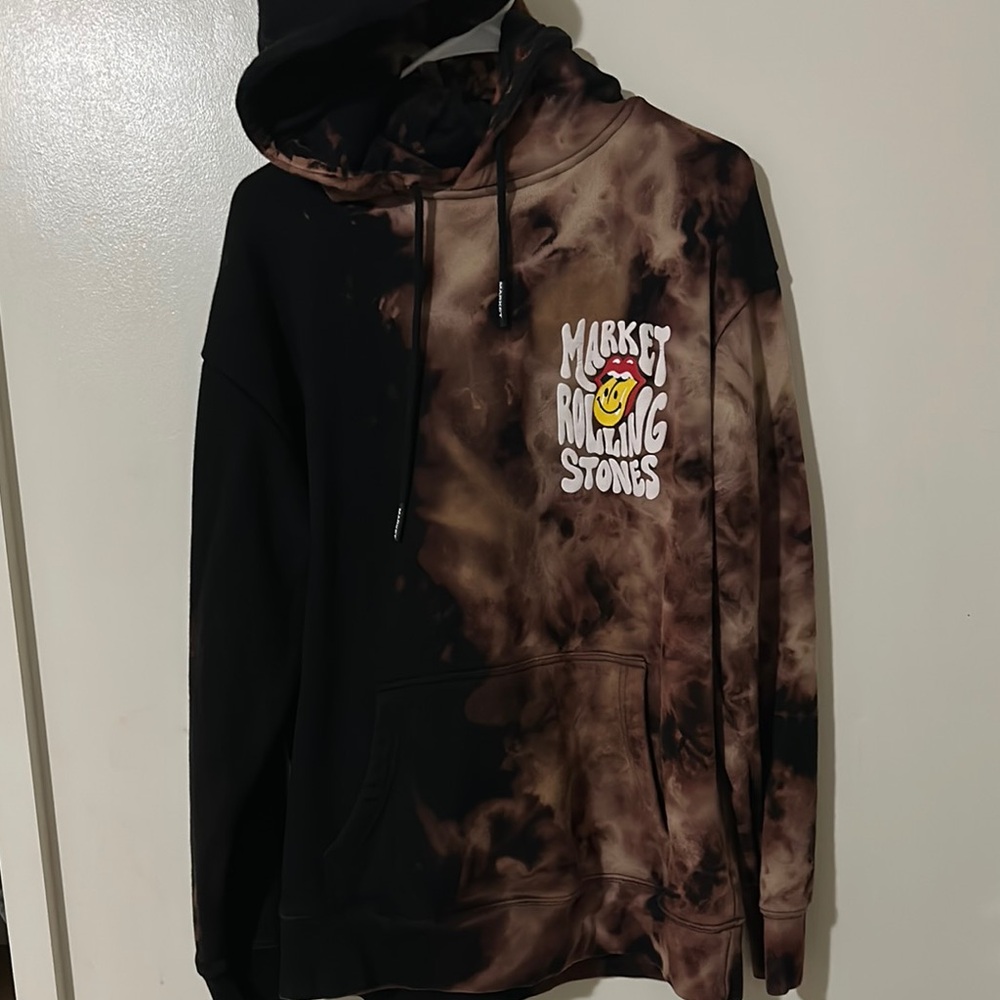Market Rolling Stones Tie-Dye Hoodie